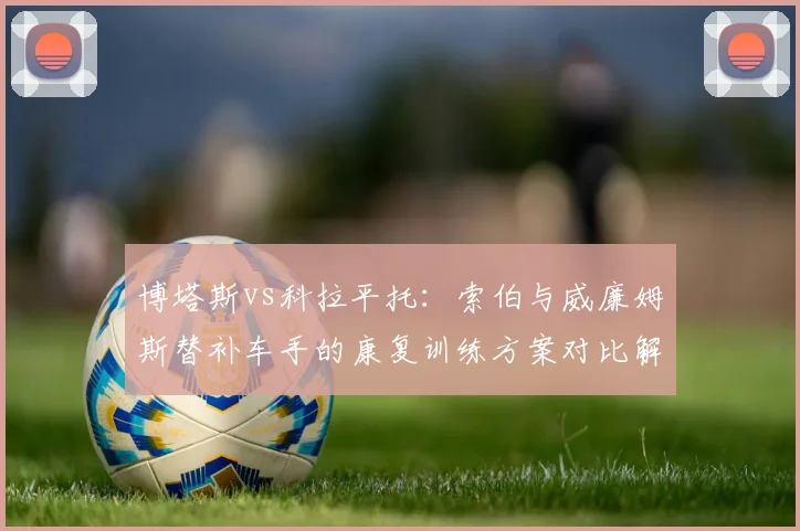 博塔斯vs科拉平托:索伯与威廉姆斯替补车手的康复训练方案对比解读